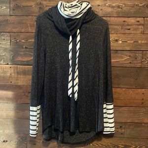 My Story cowl hoodie sweater